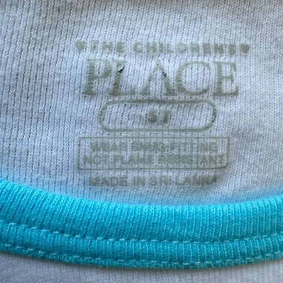 Carter’s Short Sleeves Cotton Snug Fit Girl Pajama Tops Bundle SZ 5T #2087 - Picture 5 of 9